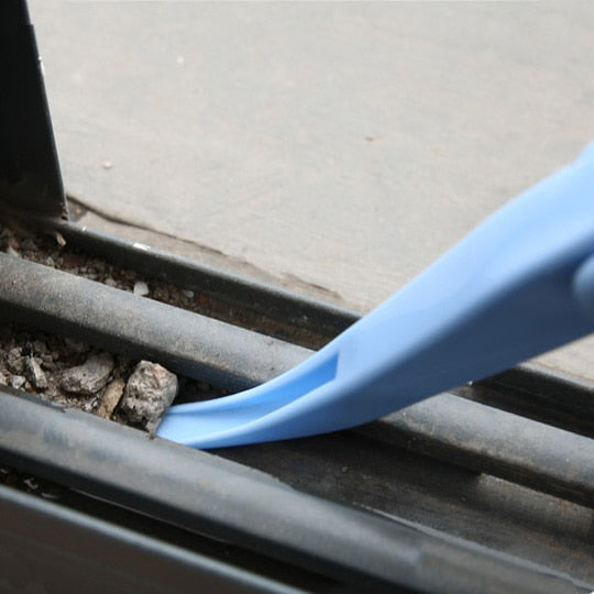 Multipurpose Window Groove Cleaning Brush Keyboard Nook And Cranny Dust Small Shovel Window Track Cleaning Brushes