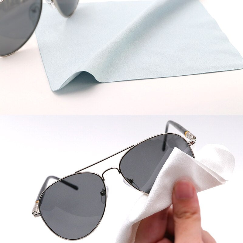 Soft Chamois Glasses Cleaner Eyeglasses