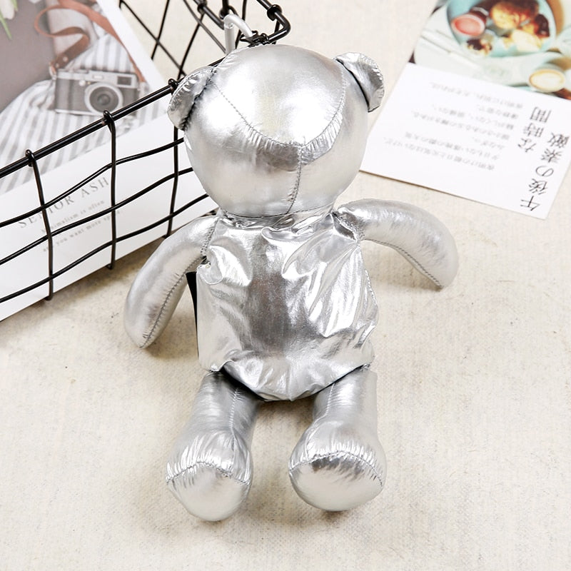Silver Coated Bear Cotton filling Waterproof Tote