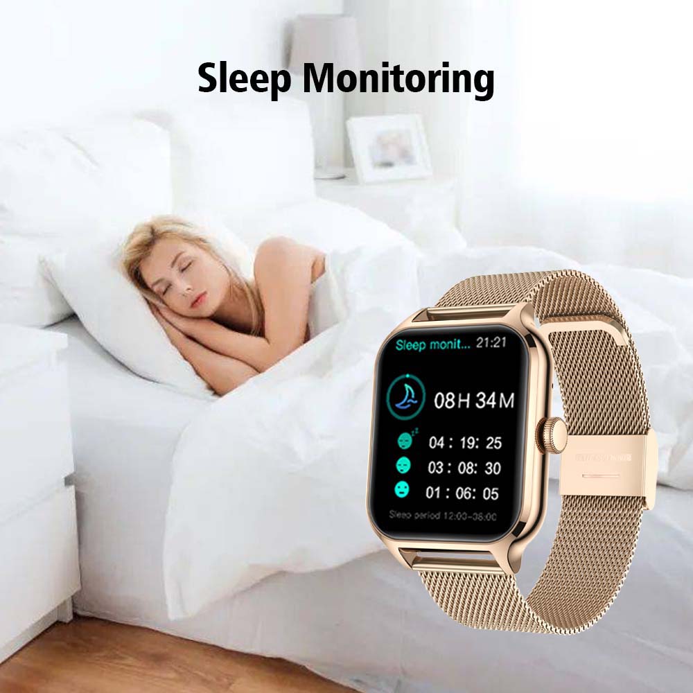 Smartwatch Bluetooth Call Heart Rate Blood Oxygen Tracker