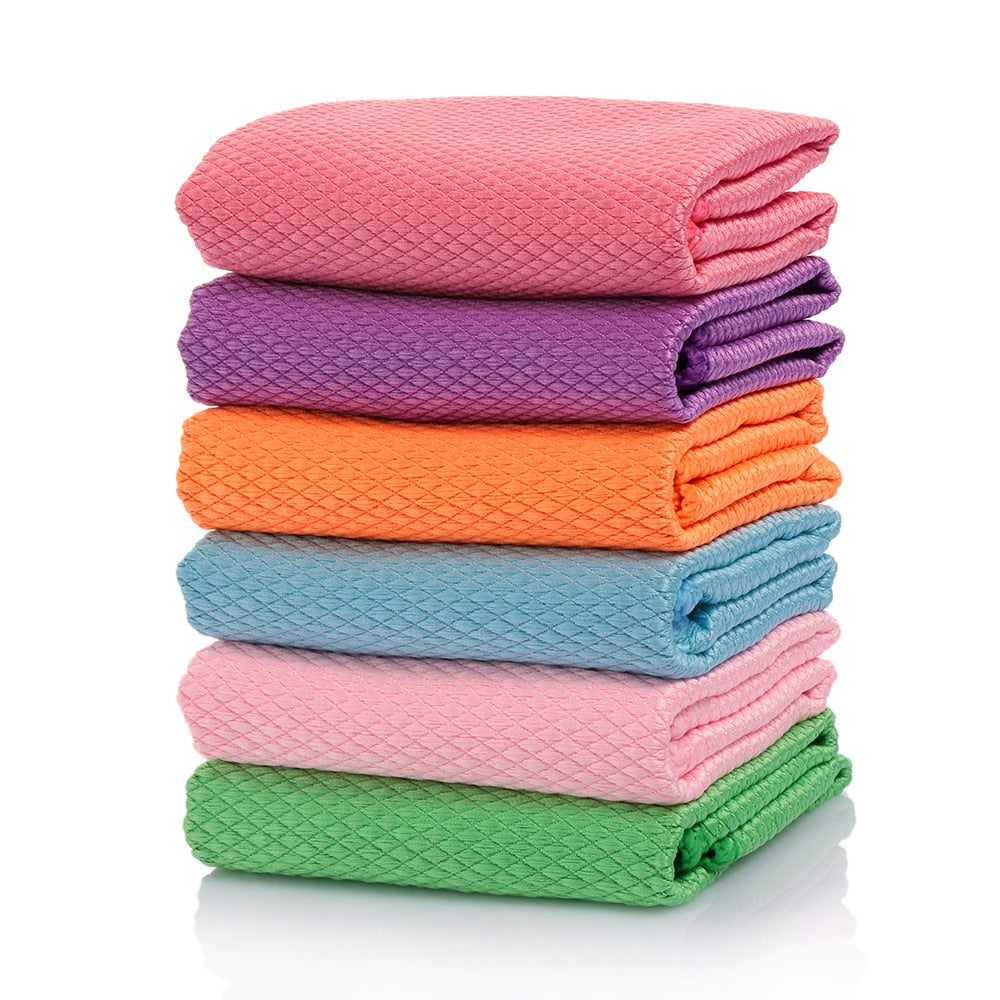 Microfiber cleaning cloth