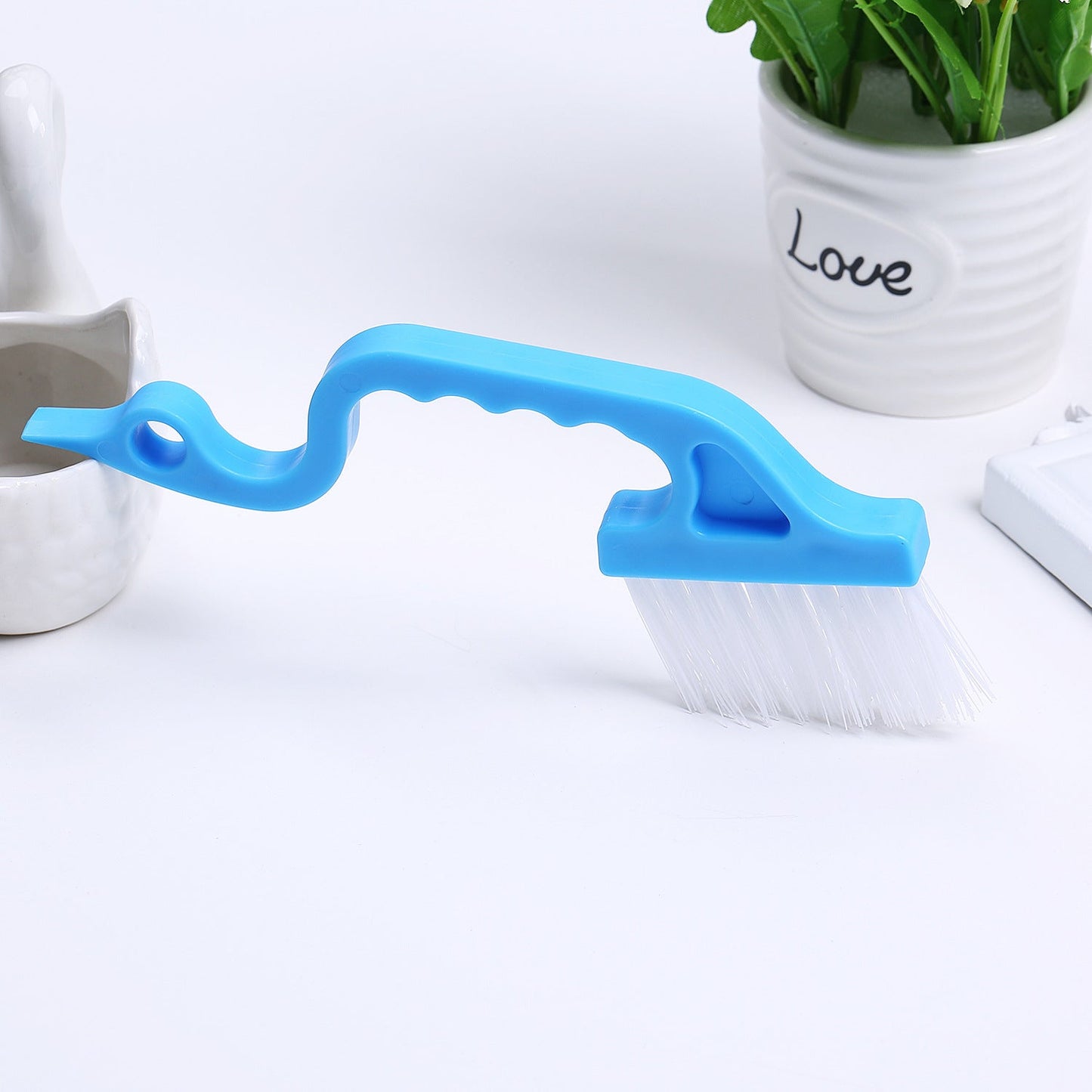 1pcs Multipurpose Window Cleaning Brush Keyboard Nook And Cranny Dust Small Shovel Window Track Cleaning Brushes