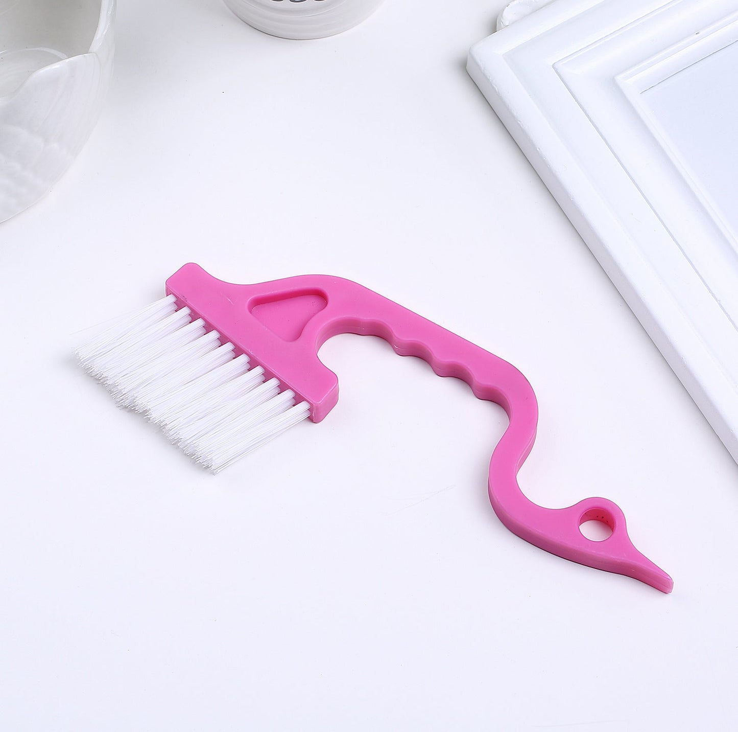 1pcs Multipurpose Window Cleaning Brush Keyboard Nook And Cranny Dust Small Shovel Window Track Cleaning Brushes