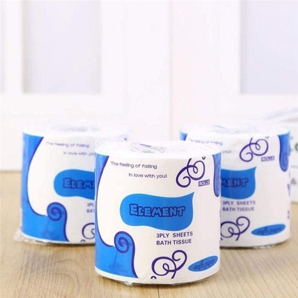 Simple Packaging Household Toilet Paper Rolls