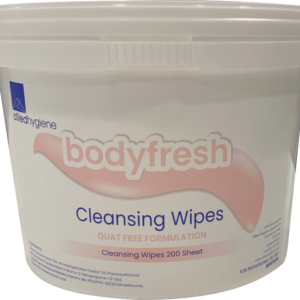 Bodyfresh 2.5ltr Bucket Wet Patient Wipes .