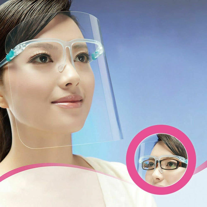 Glasses Face Shield .