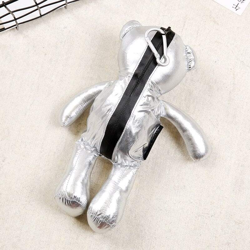 Silver Coated Bear Cotton filling Waterproof Tote