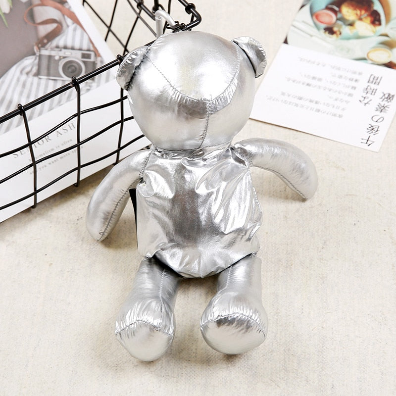 Silver Coated Bear Cotton filling Waterproof Tote
