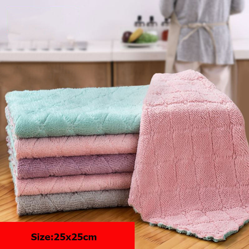 Cleaning Cloth Rags Water Absorption