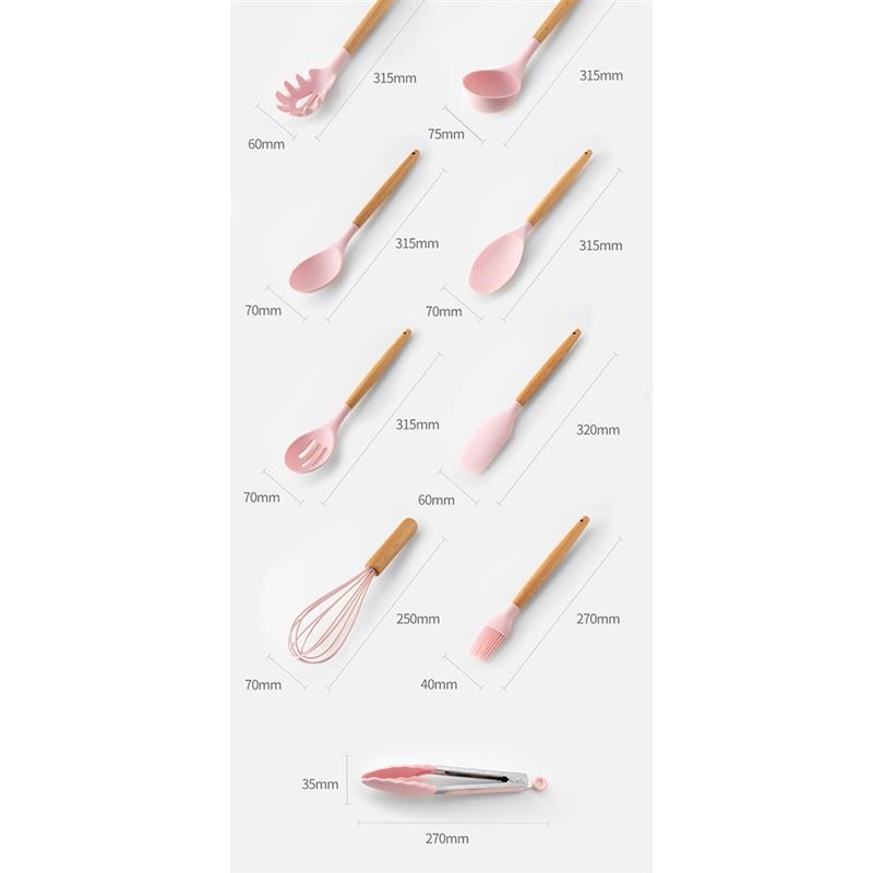 Silicone Cooking Utensils Non-stick Spatula Shovel
