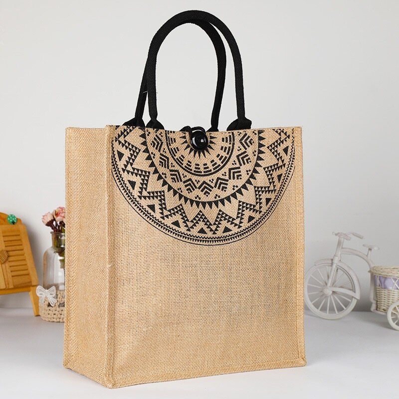 Grocery Waterproof Storage Bags with Logo Printable Nature Color