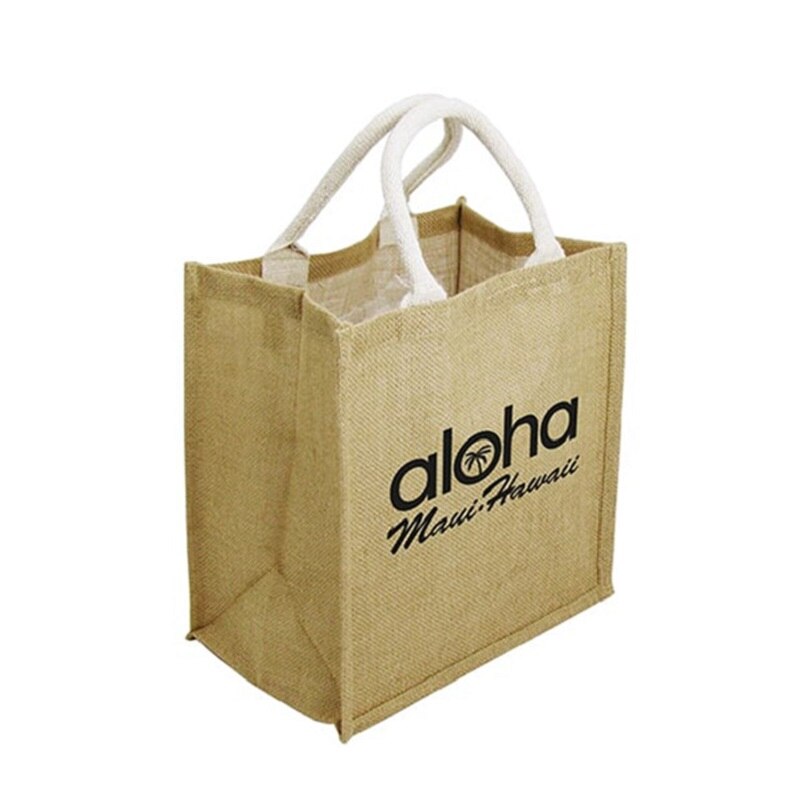 Grocery Waterproof Storage Bags with Logo Printable Nature Color