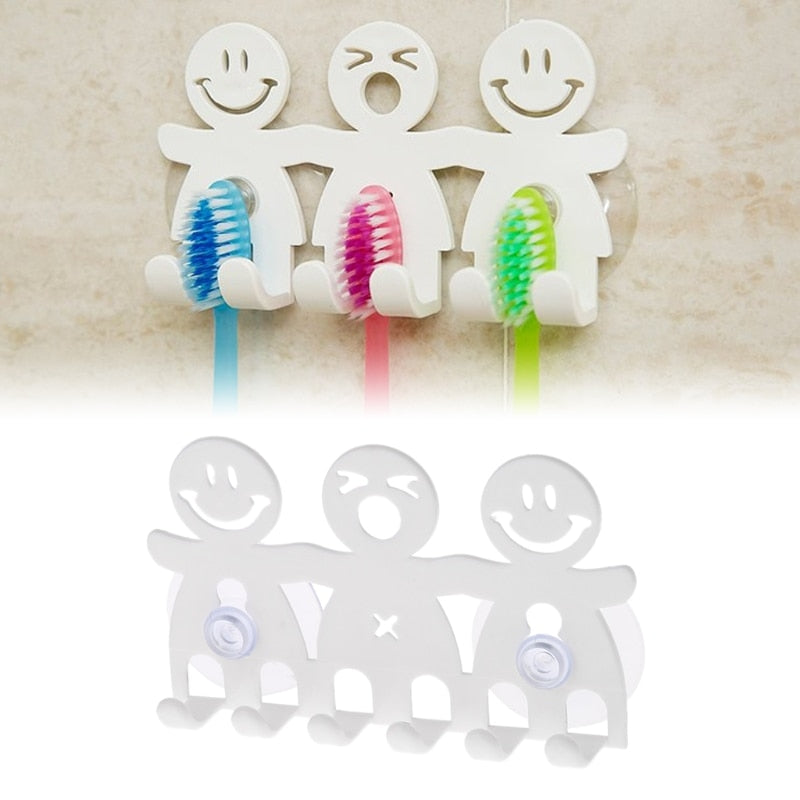 Toothbrush Holder Wall Mounted Suction Cup 5