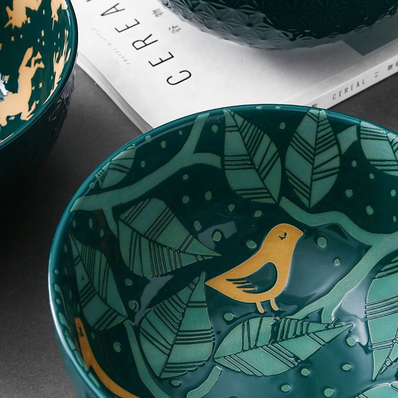 large bowl microwave oven tableware