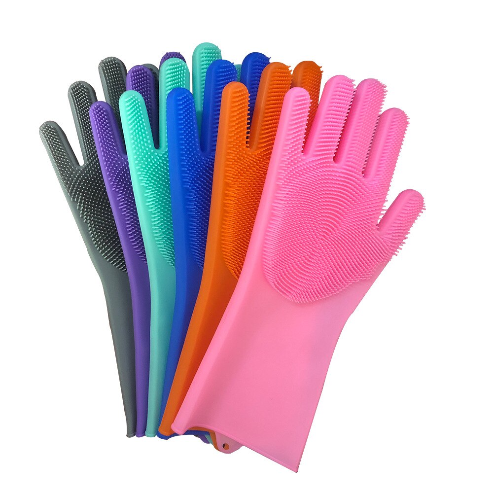 Silicone Cleaning Gloves Multifunction