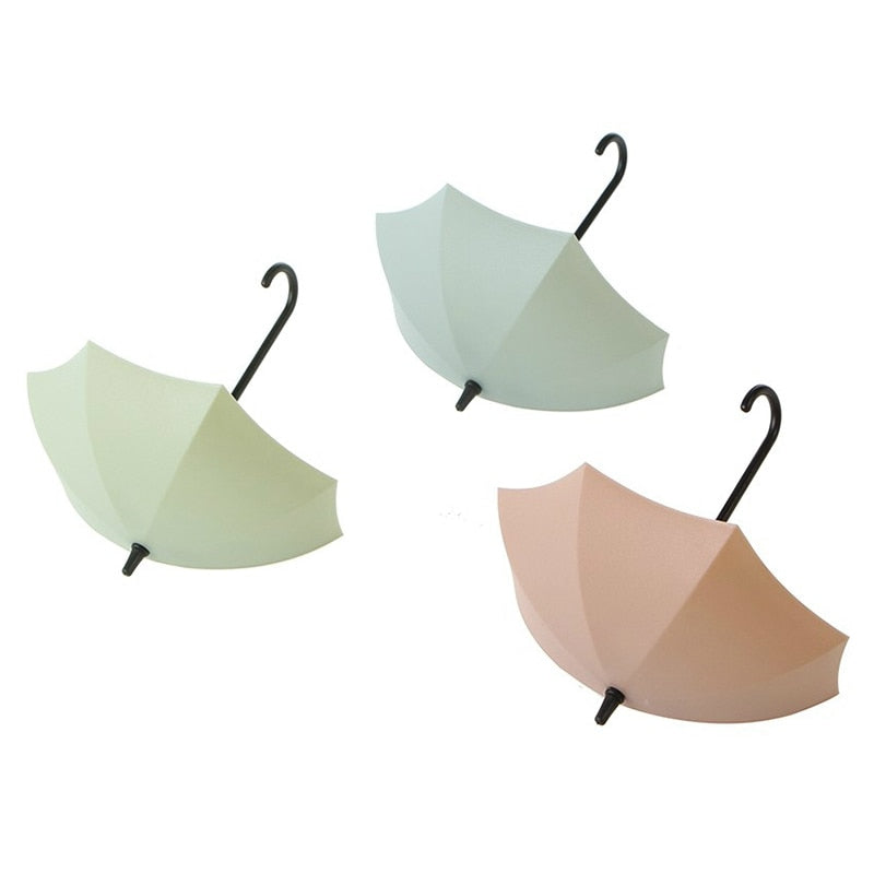 Sticky Hooks Creative Umbrella Shaped Hook