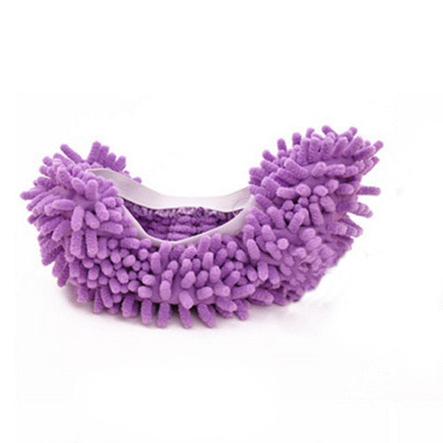 Microfiber Chenille Floor Dust Slippers