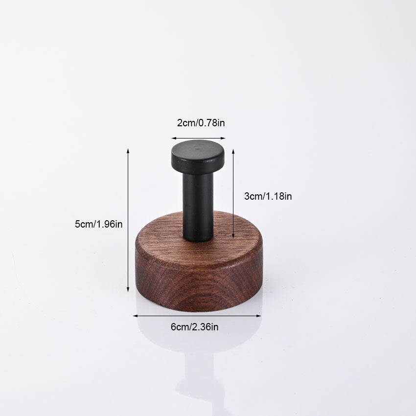 Self-adhesive Solid Wooden Hook