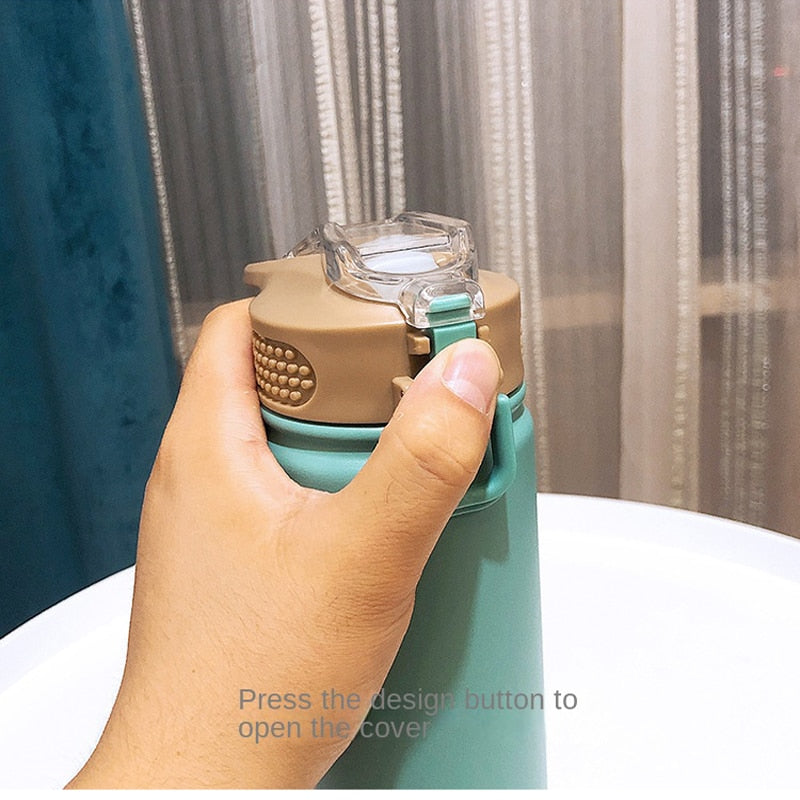 Water Bottle with Stainless Steel for Outdoor Sports
