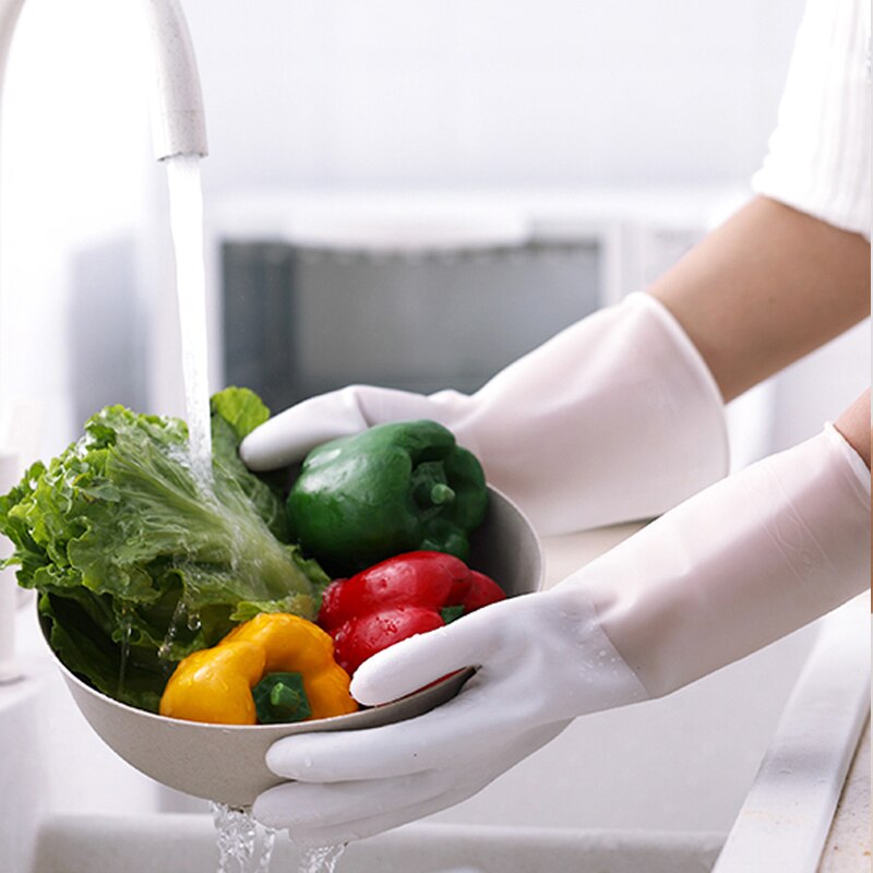 Dish Washing Sponge Rubber Gloves Cleaning Tools