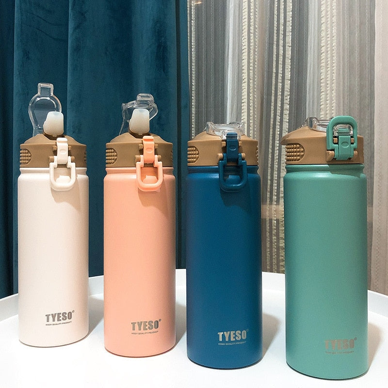 Water Bottle with Stainless Steel for Outdoor Sports
