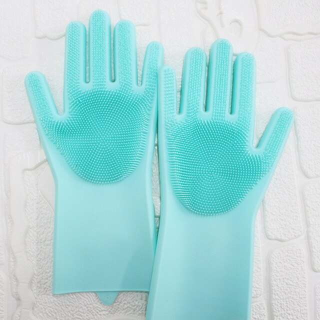 Silicone Cleaning Gloves Multifunction