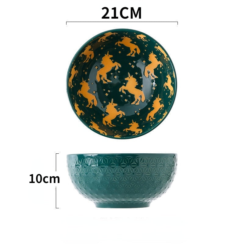 large bowl microwave oven tableware