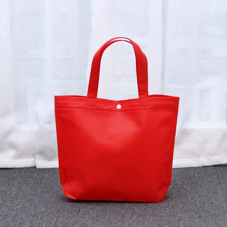 Durable Non-Woven Tote Pouch Storage Handbag