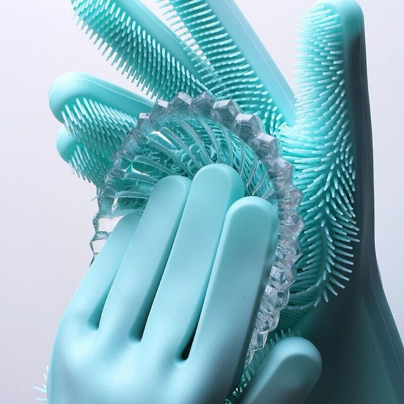Silicone Cleaning Gloves Multifunction