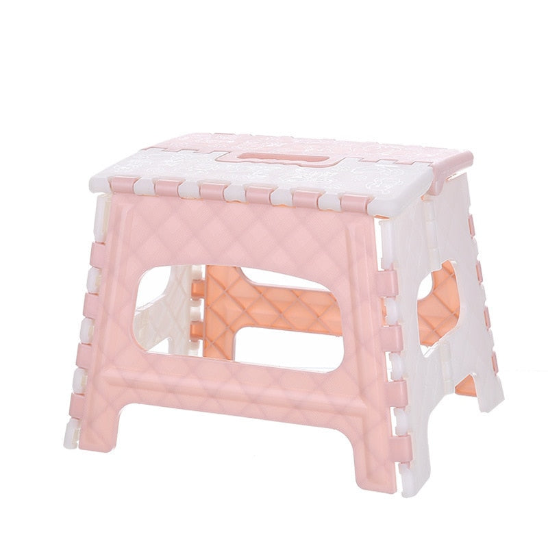 Plastic Folding Stool Outdoor Hiking Fishing Foldable Stool