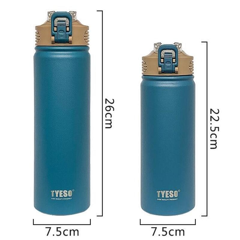 Water Bottle with Stainless Steel for Outdoor Sports