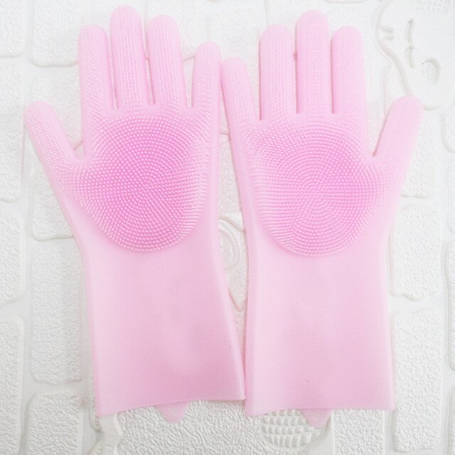 Silicone Cleaning Gloves Multifunction