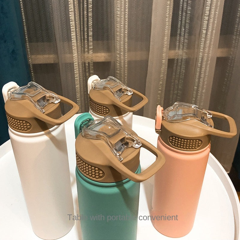 Water Bottle with Stainless Steel for Outdoor Sports