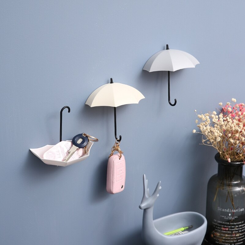 Sticky Hooks Creative Umbrella Shaped Hook