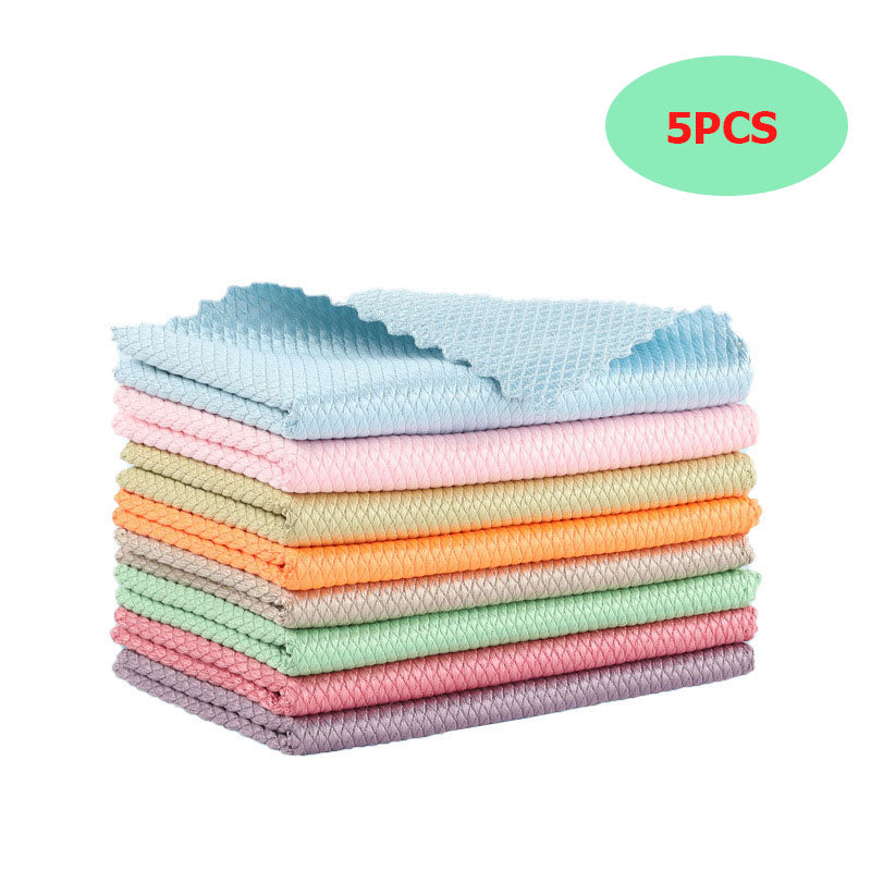 Cleaning Cloth Rags Water Absorption