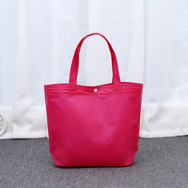 Durable Non-Woven Tote Pouch Storage Handbag