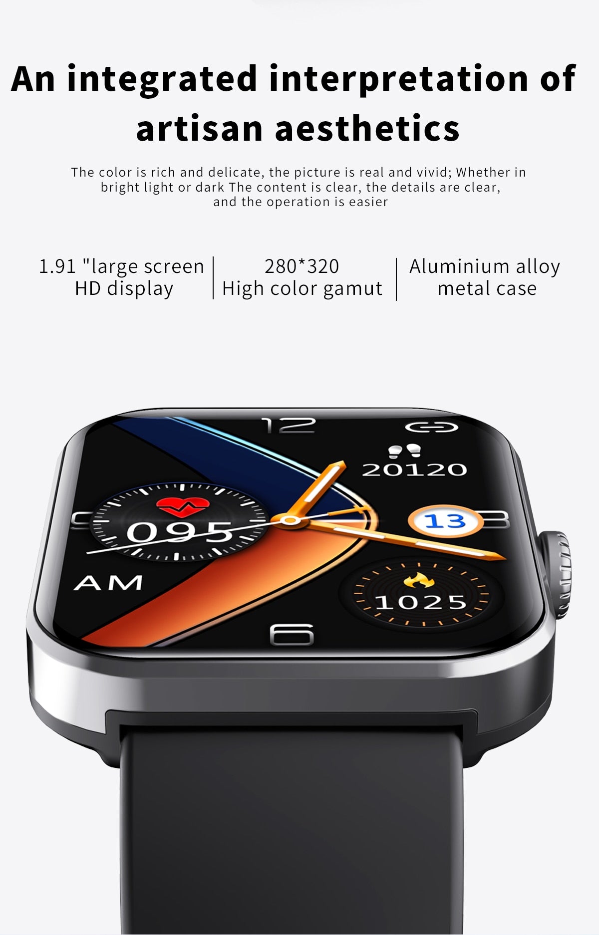 Smart Watch Blood Glucose, Body Temperature, Heart Rate