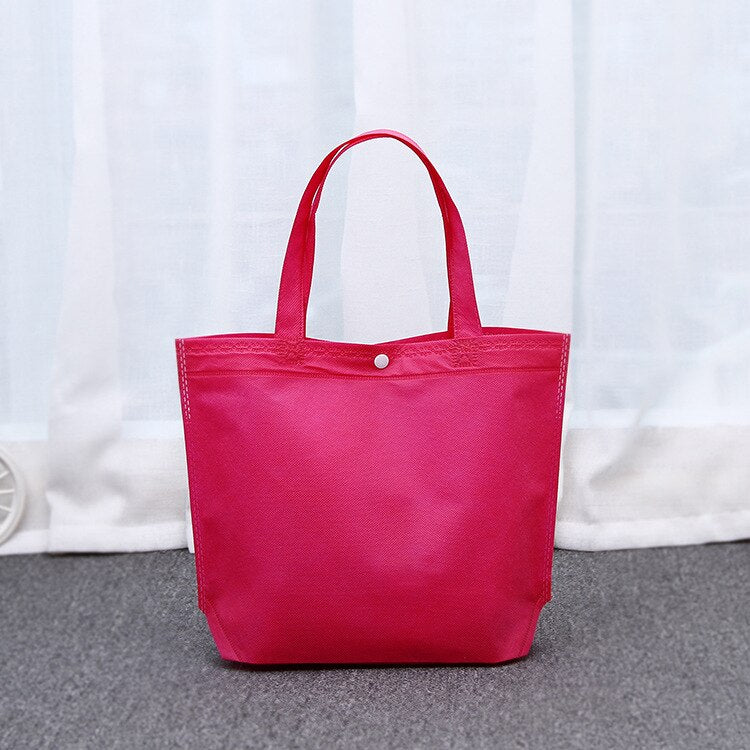 Durable Non-Woven Tote Pouch Storage Handbag
