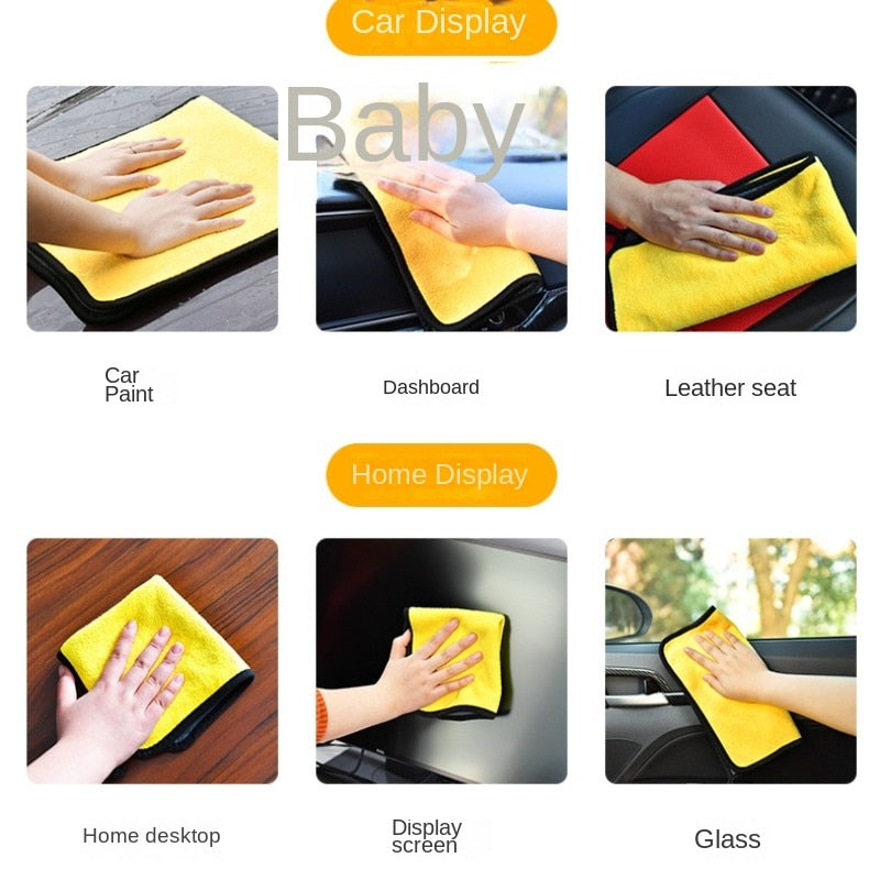 Microfiber Cleaning Towel Thicken