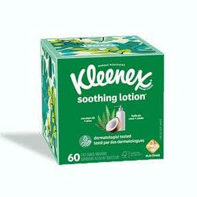 Soothing Lotion™ Facial Tissues - Cube Box