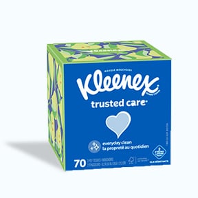 Trusted Care Facial Tissues - Cube Box