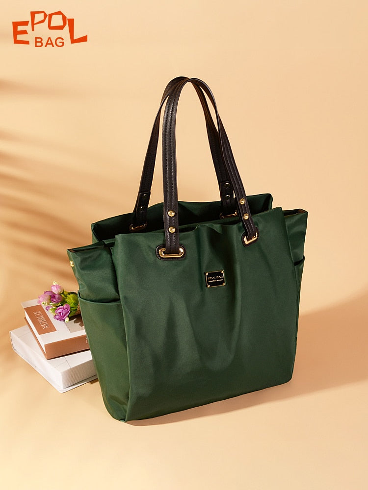 Oxford Hand Bag Casual Lager