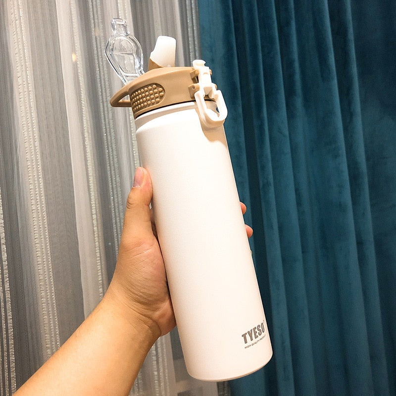Water Bottle with Stainless Steel for Outdoor Sports
