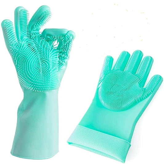 Magic Silicone Rubber Dish Washing Reusable Heat Resistant